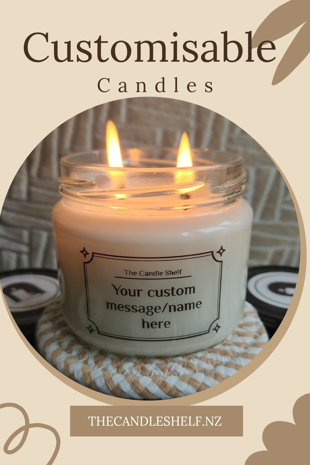 Customised Candles