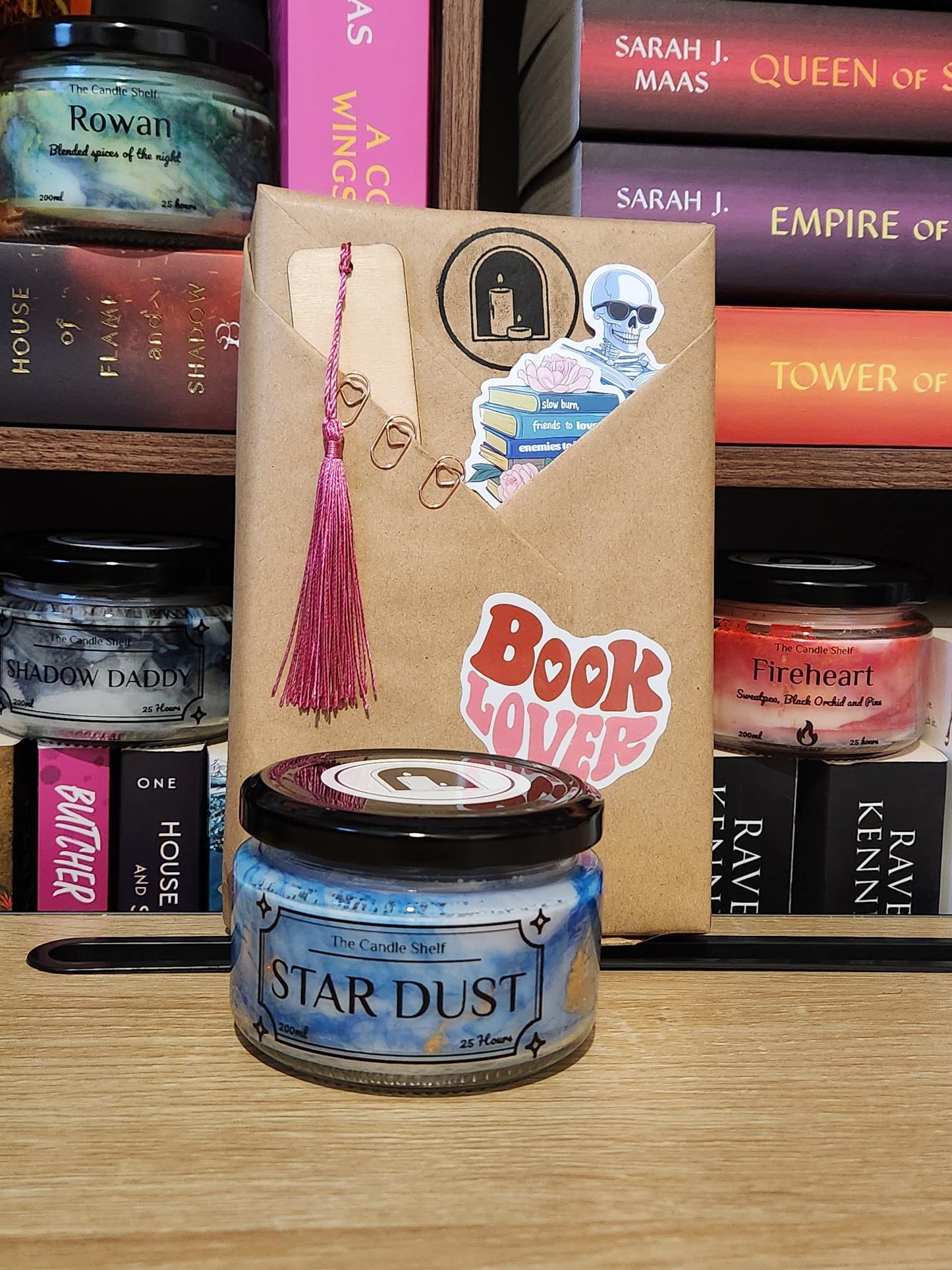 Blind Date Book & Candle Bundle