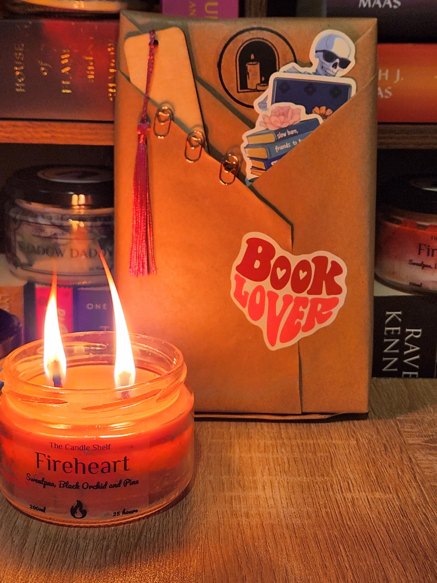 Blind Date Book & Candle Bundle