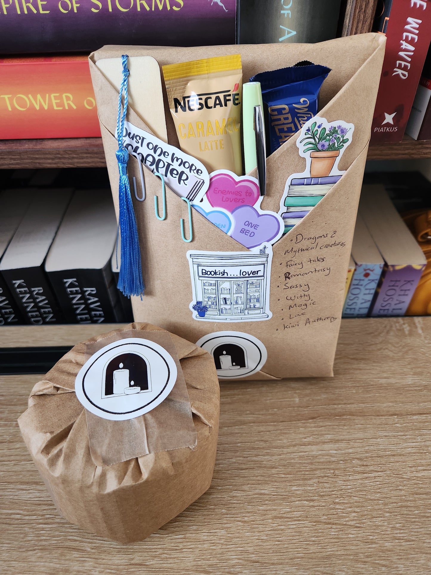Blind Date Book & Candle Bundle
