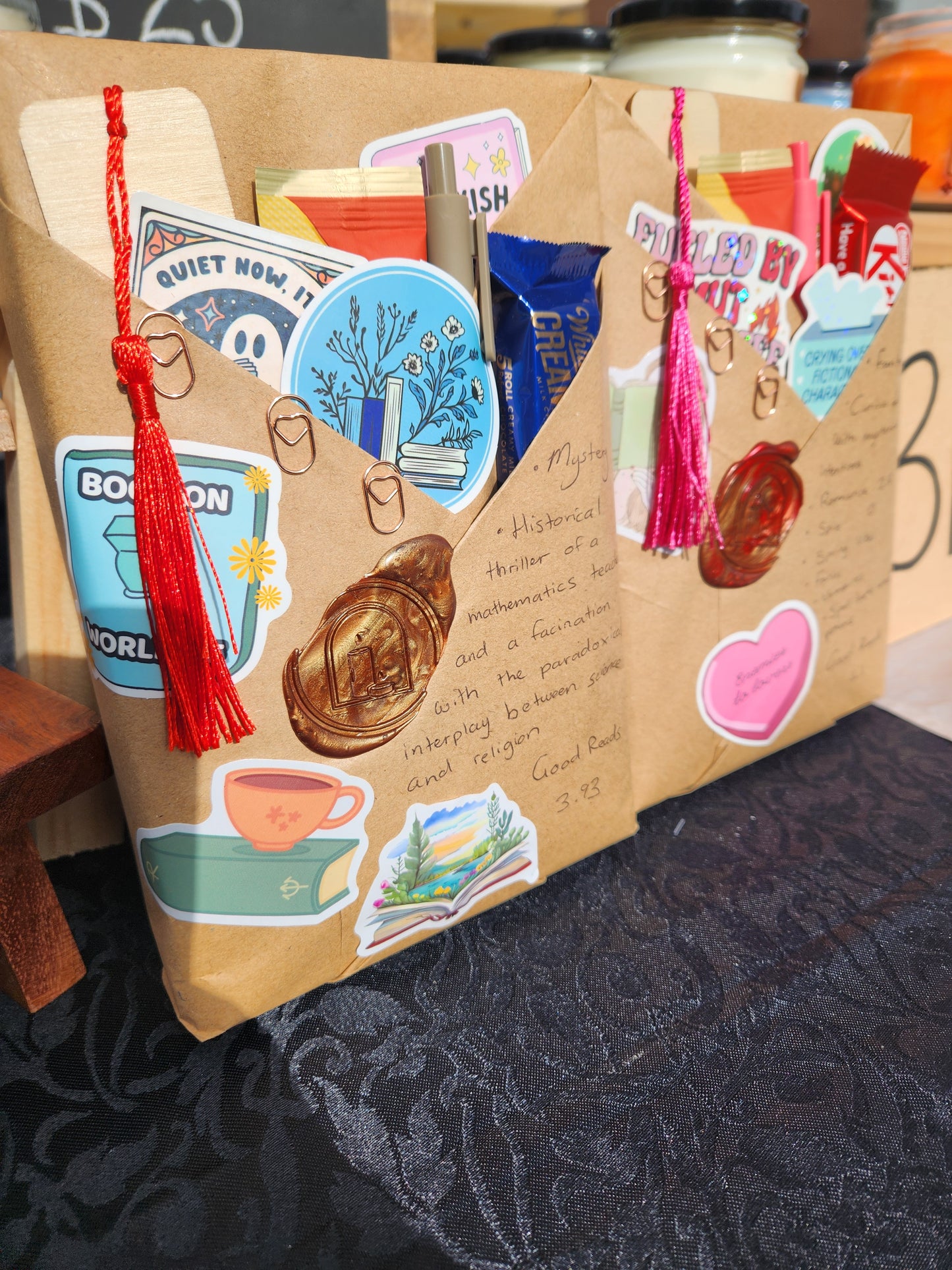 Blind Date Book & Candle Bundle