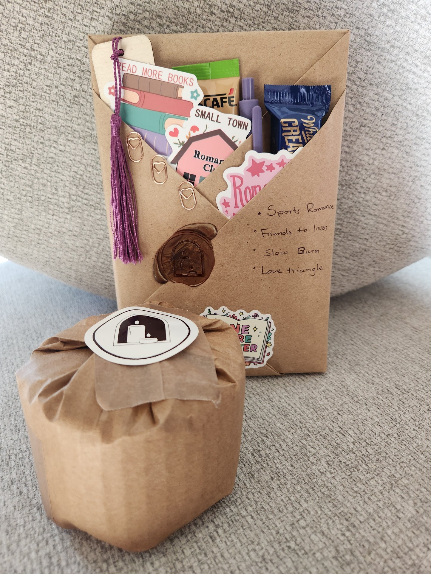 Blind Date Book & Candle Bundle
