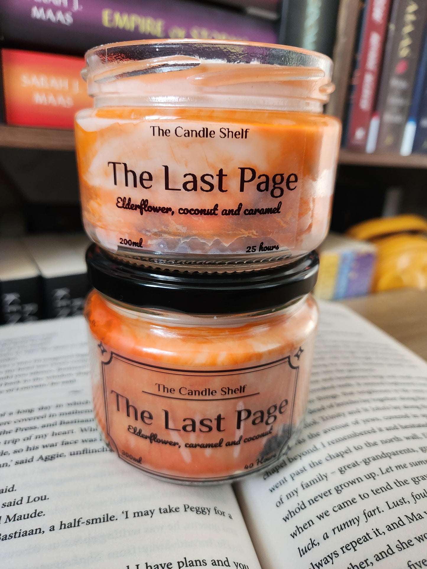 The Last Page Candle