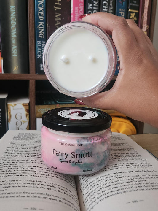 Handmade soy wax bookish candles and blind date books. Book and candle bundle gifts. New Zealand based Little Osha Quicksilver. Booktok Bookstagram The Candle Shelf