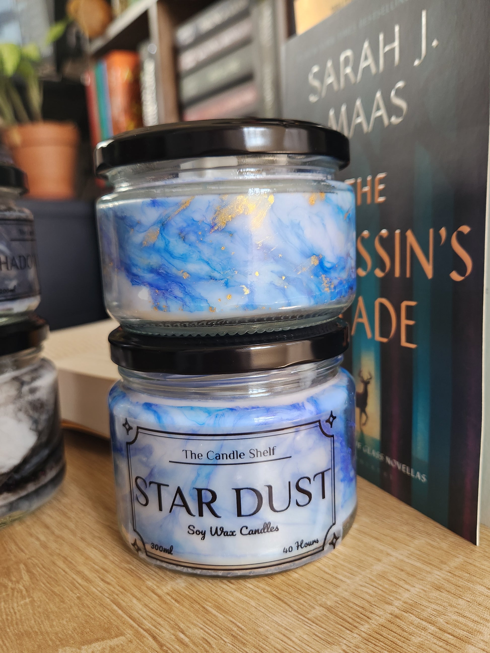 The Candle Shelf. Custom Bookish Candles made with NZ sourced Soy Wax