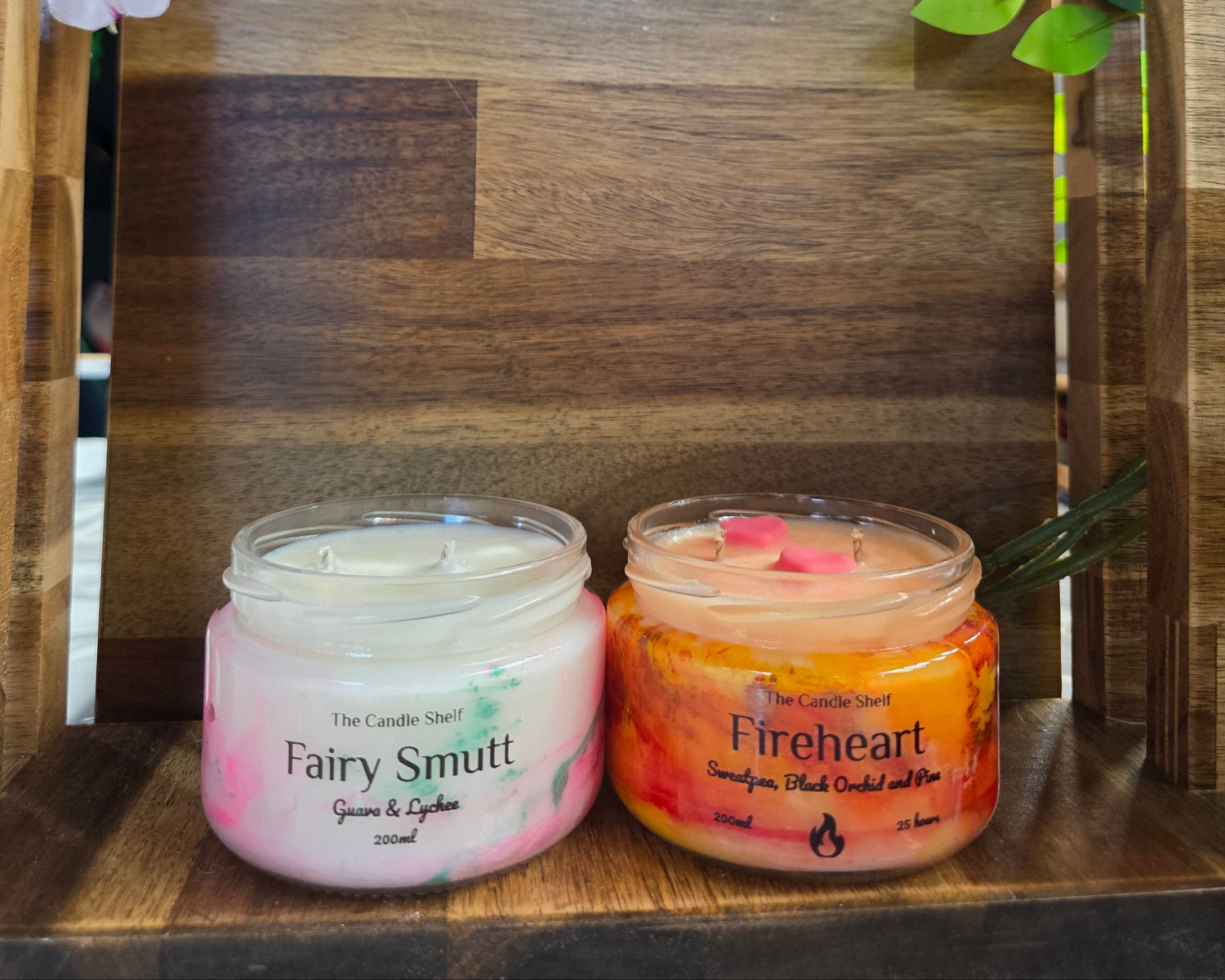 Perfectly imperfect candles