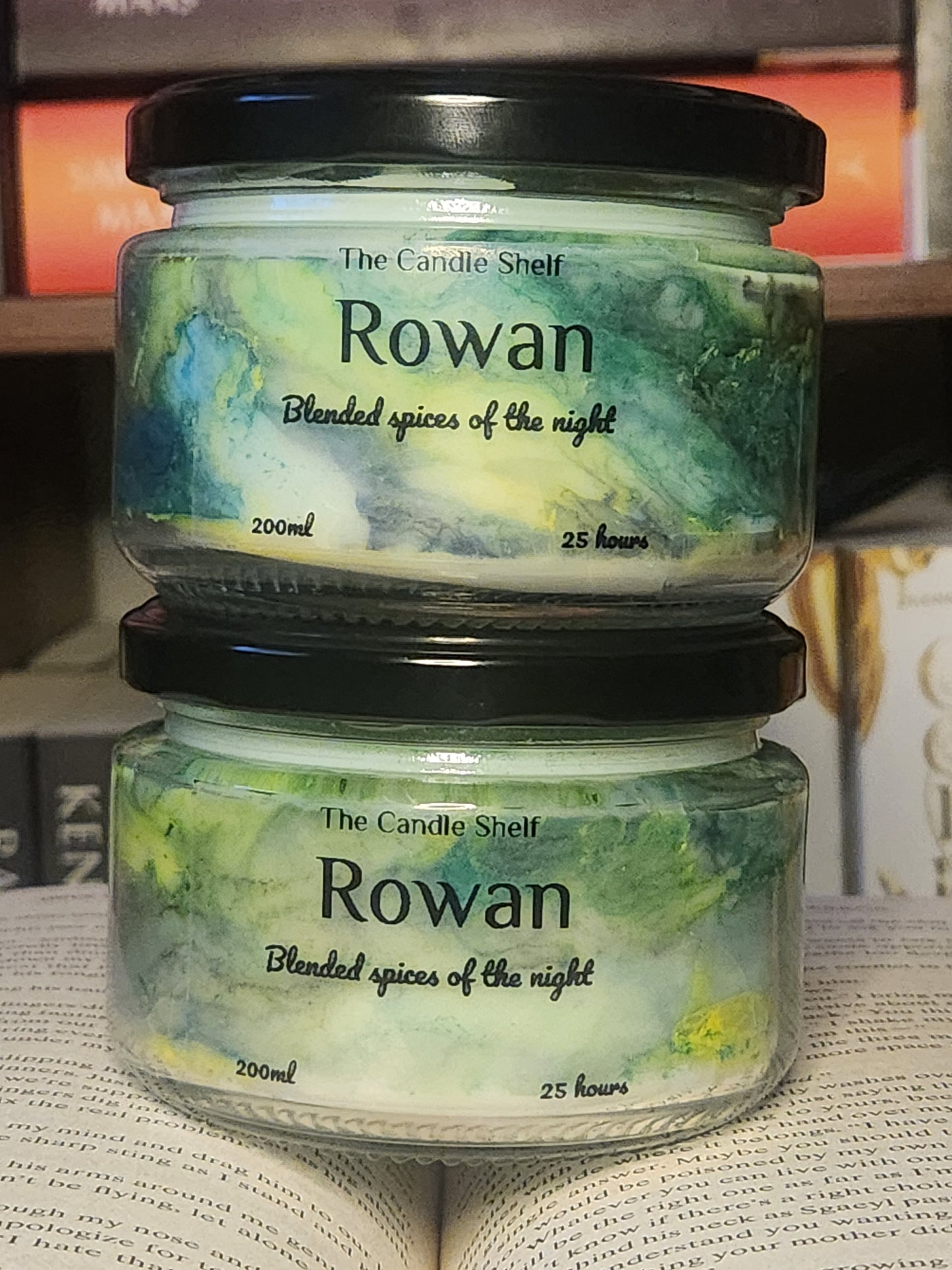 Rowan Bookish Candle