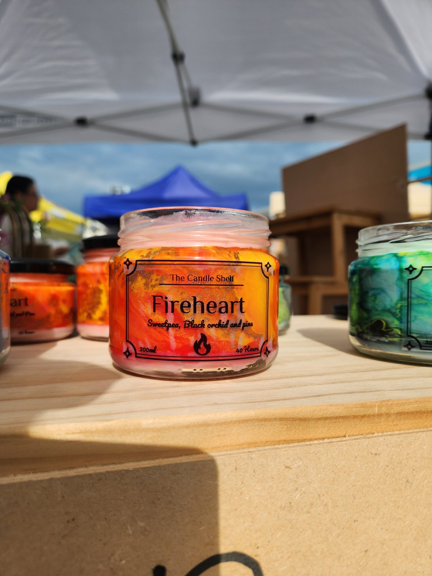 Fireheart Bookish Candle
