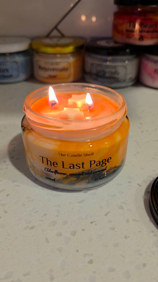 The Last Page Candle