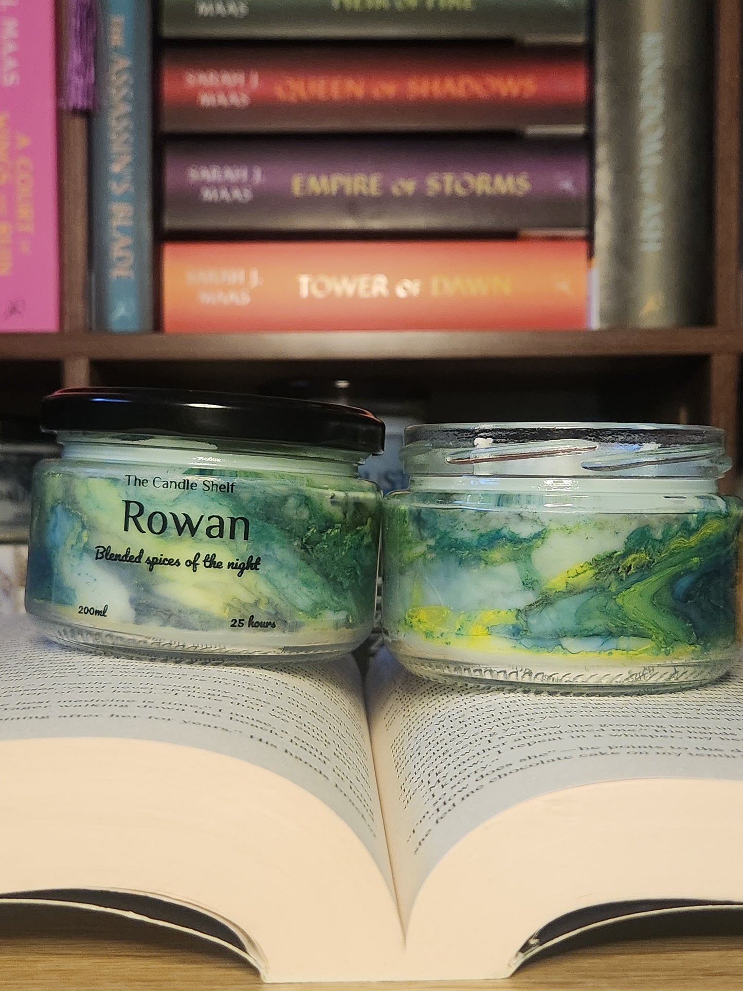 Rowan Bookish Candle