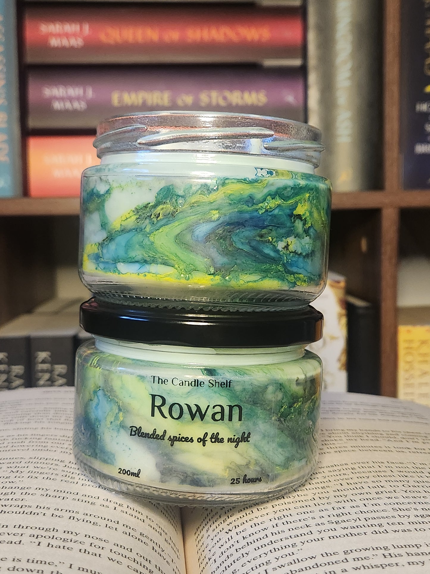 Rowan Bookish Candle