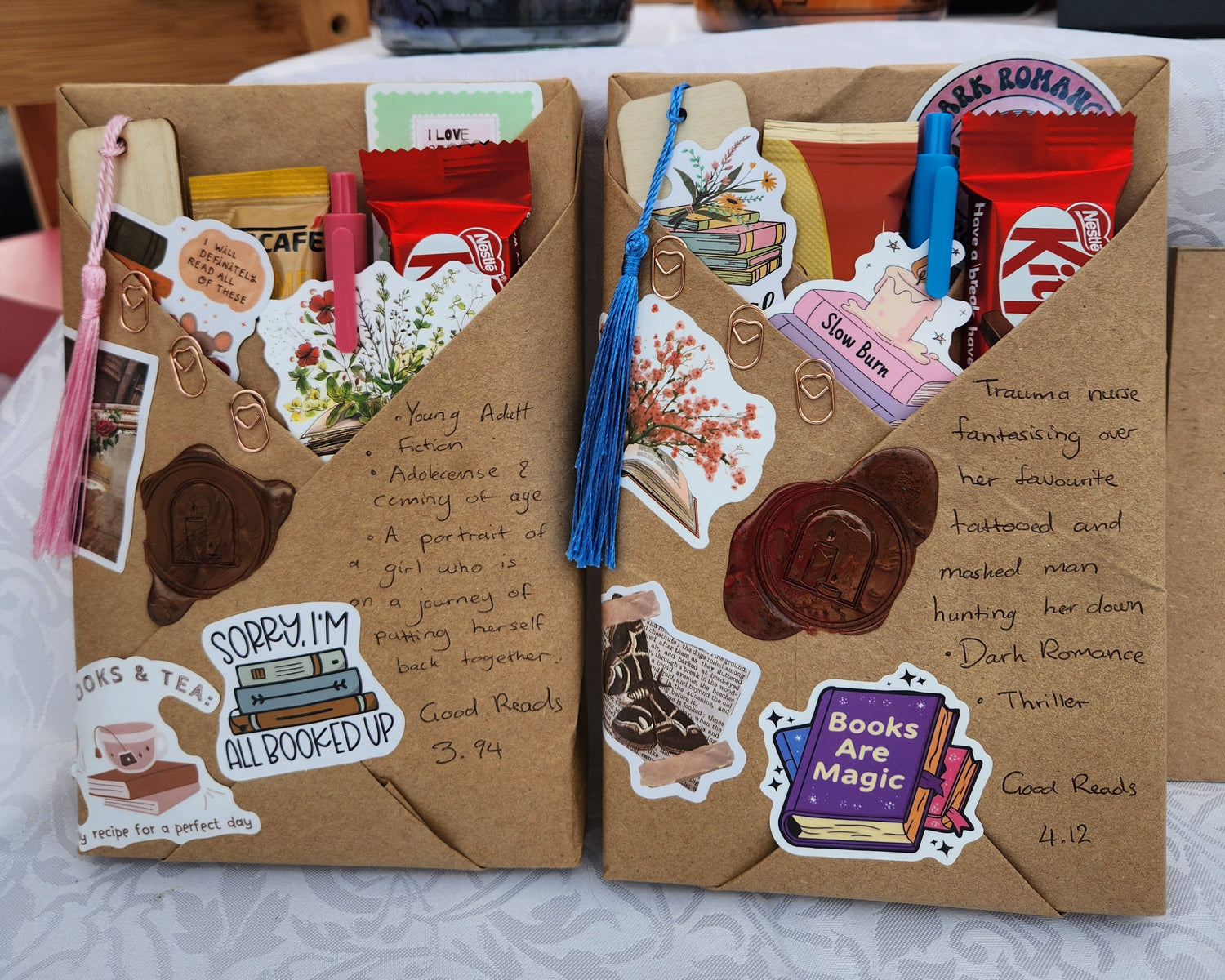 Blind Book date. Bookish gifts